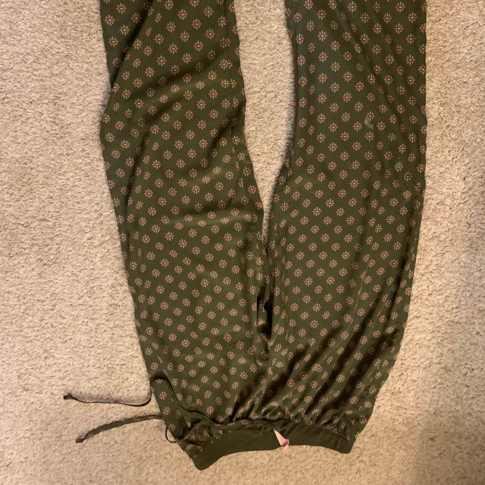 Fun harem silk lounge pants